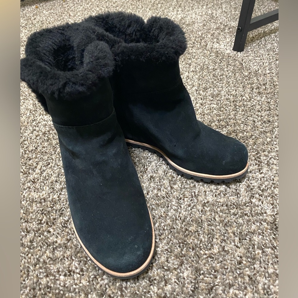 Black boots